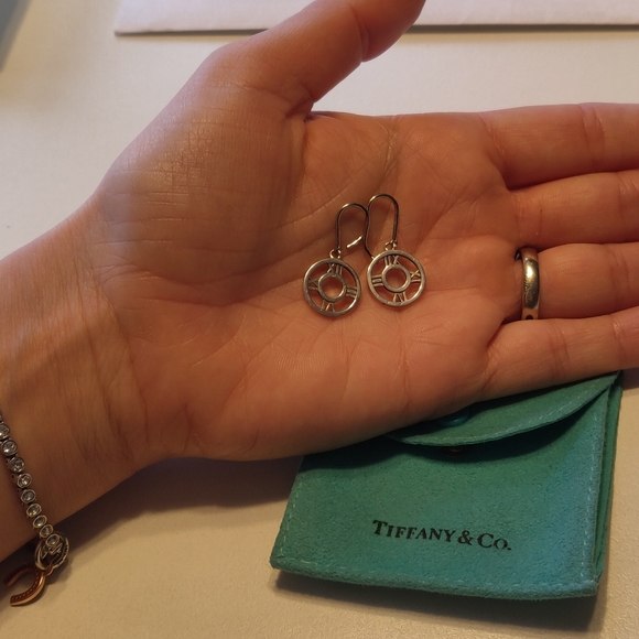 Tiffany & Co. Jewelry - Tiffany & Co. Atlas round earrings